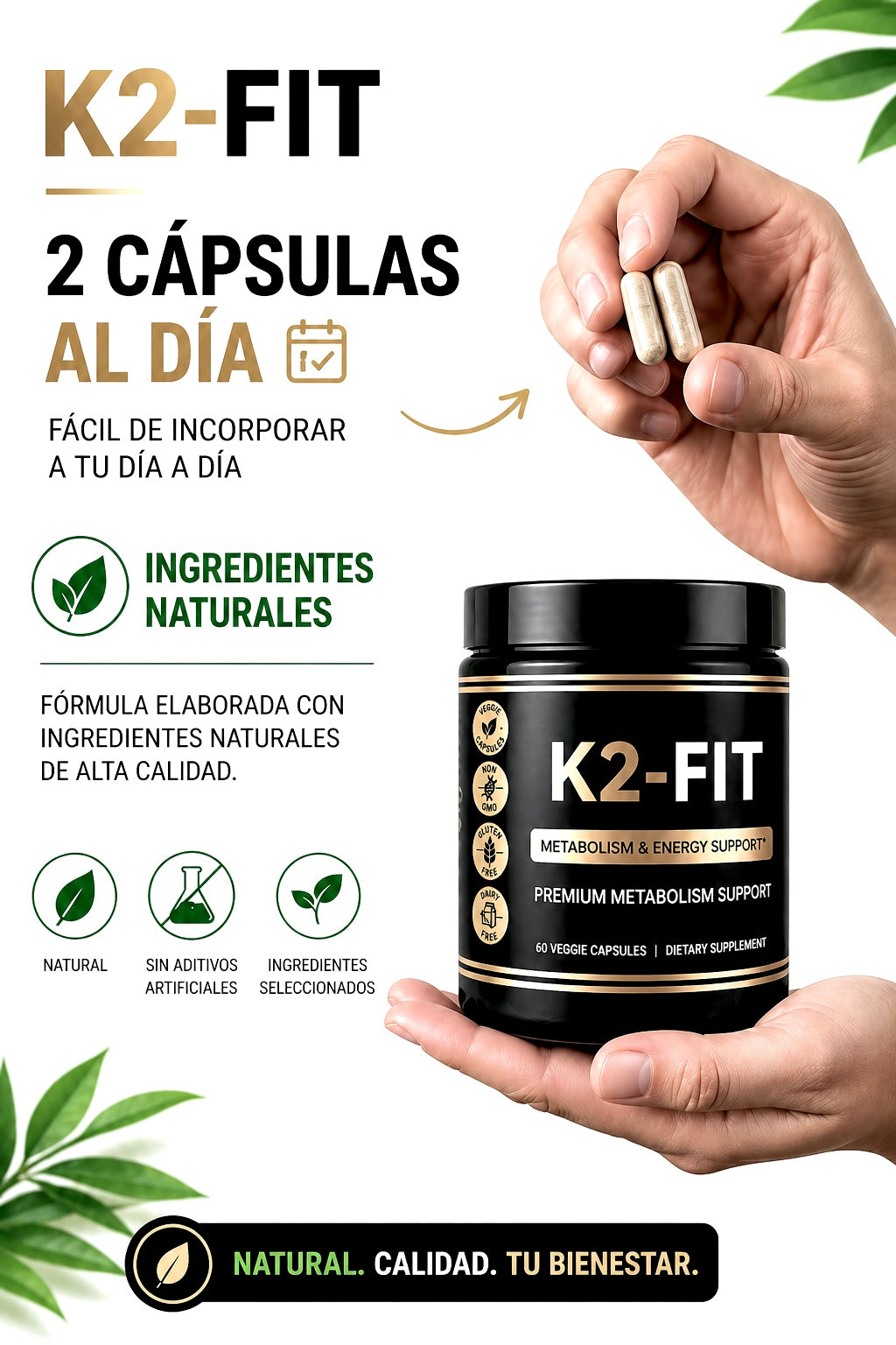 K2-Fit Daily Wellness Capsules