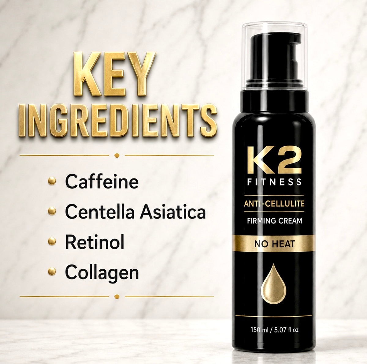 K2-Anti-Cellulite Firming Cream – No Heat