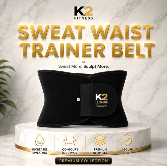 K2-Fitness Sweat Waist Trainer Belt
