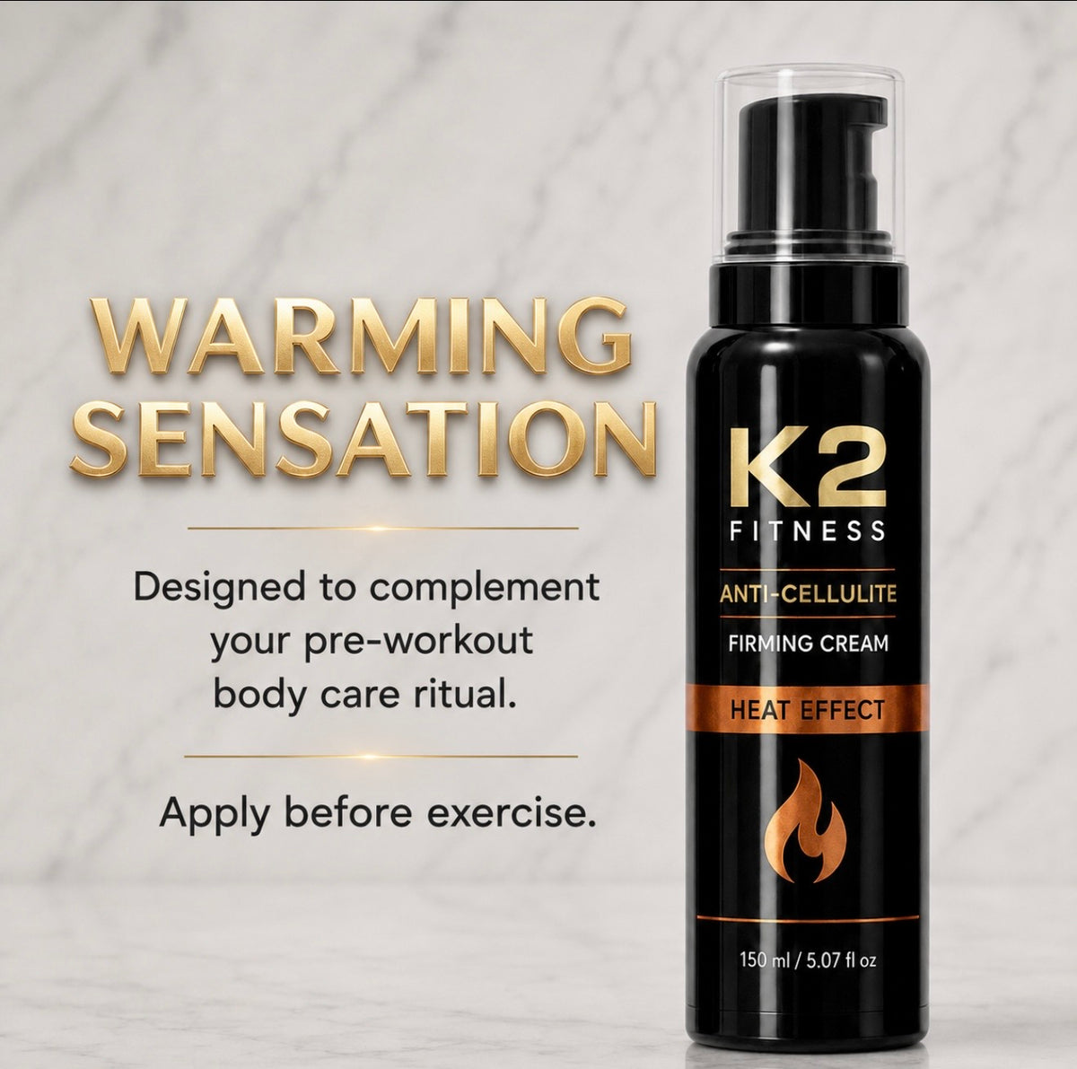 K2-Thermal Anti-Cellulite Firming Cream-Heat Effect