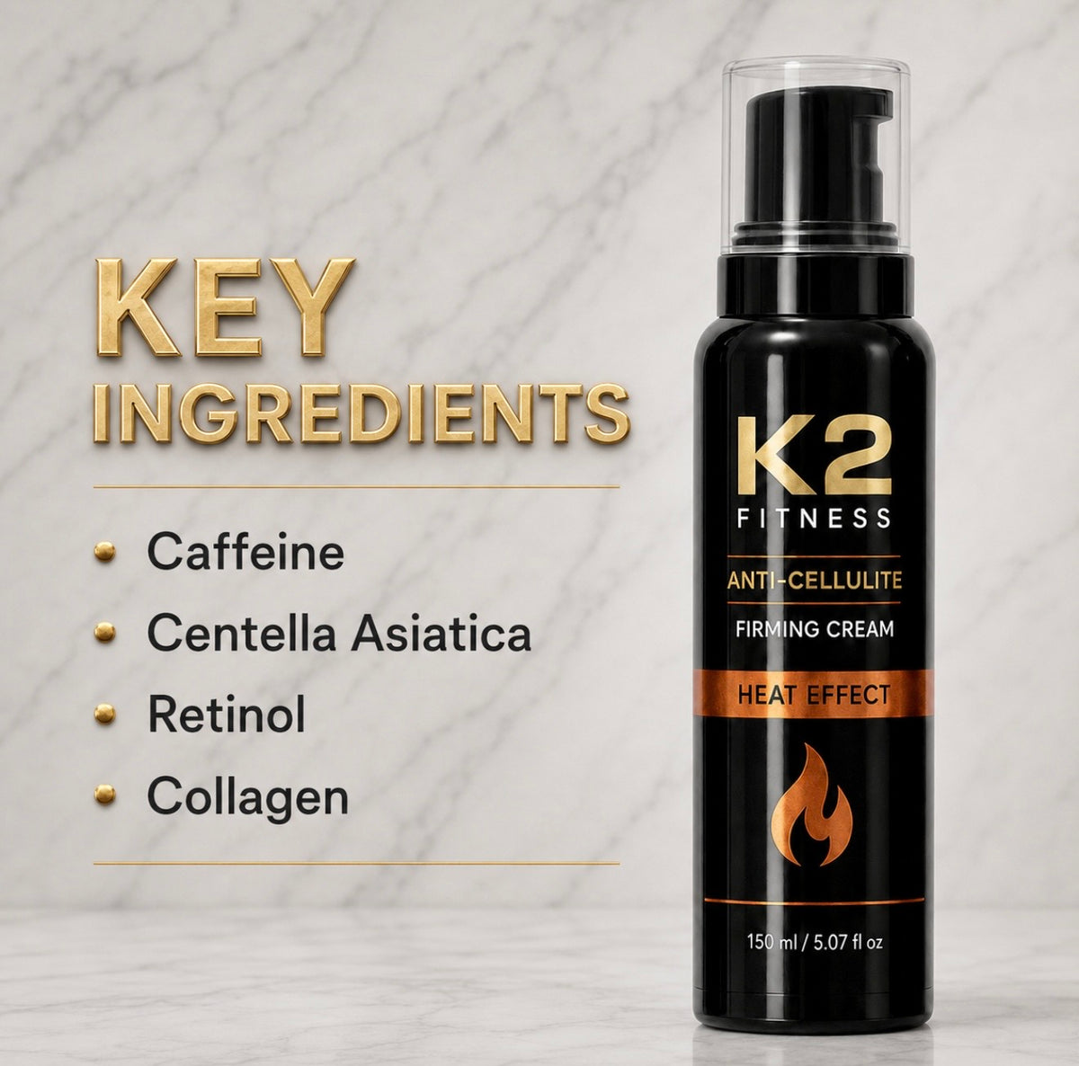 K2-Thermal Anti-Cellulite Firming Cream-Heat Effect