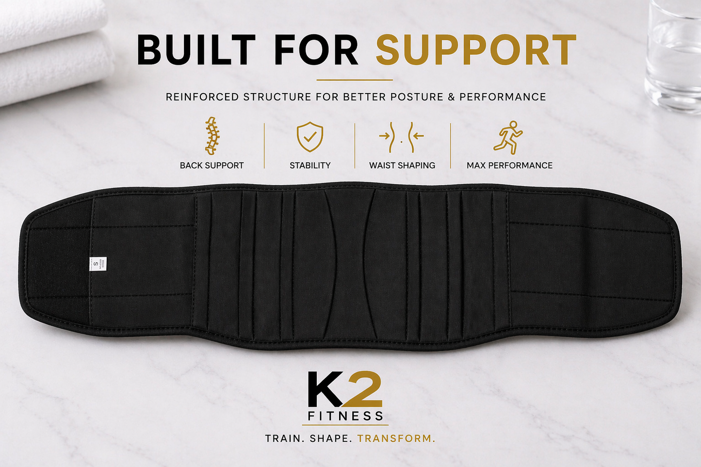 K2-Fitness Waist Trainer Belt